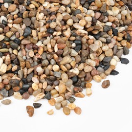 Rahato 2.5 lbs Small Rocks for Plants, 1/5 Inch Gravel for Plants Drainage, Decorative Potting Pebbles for Indoor Plants, Vases, Bamboo, Succulent, Terrarium, Crafts, Cactus
