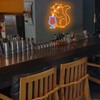 Squirrel Cocktail Neon Sign for Wall Decor Orange Squirrel Neon