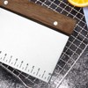 Dough Bench Scraper, Stainless Steel Dough Pastry Scraper Cutter Chopper