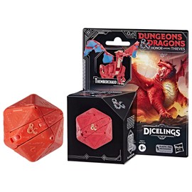 Hasbro Dungeons & Dragons Honor Among Thieves D&D Dicelings Red Dragon D&D Collectible Dragon Toy Action Figure