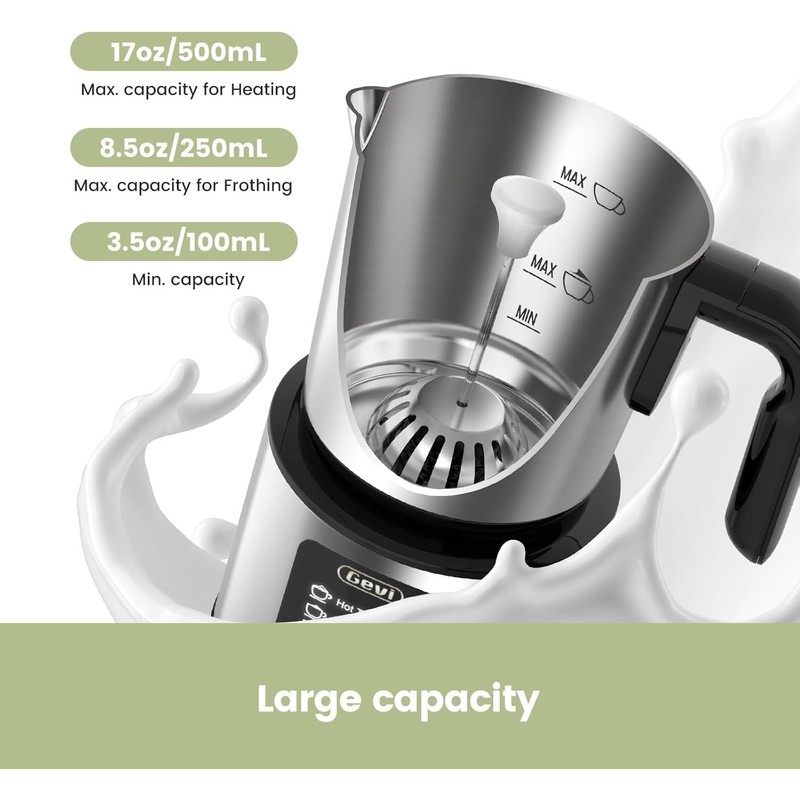 Gevi 5 in 1 Milk Frother