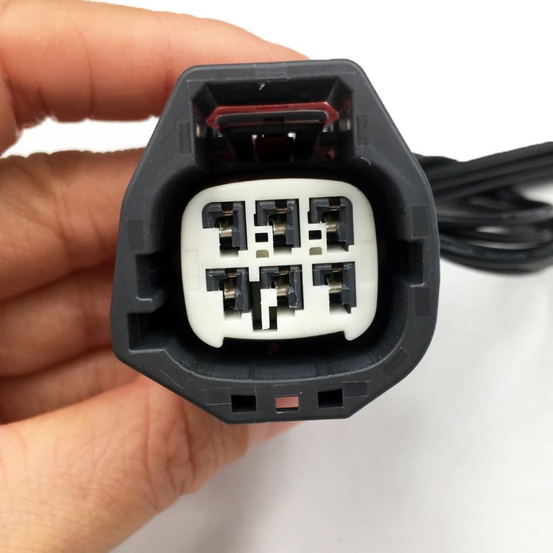 LIZAPUS Headlight Connector Harness Pigtail Plug Compatible with 2011-2014 Chrysler