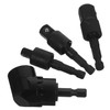 OSALADI 2sets Right Angle Drill Adapter Flexible Impact Driver Socket