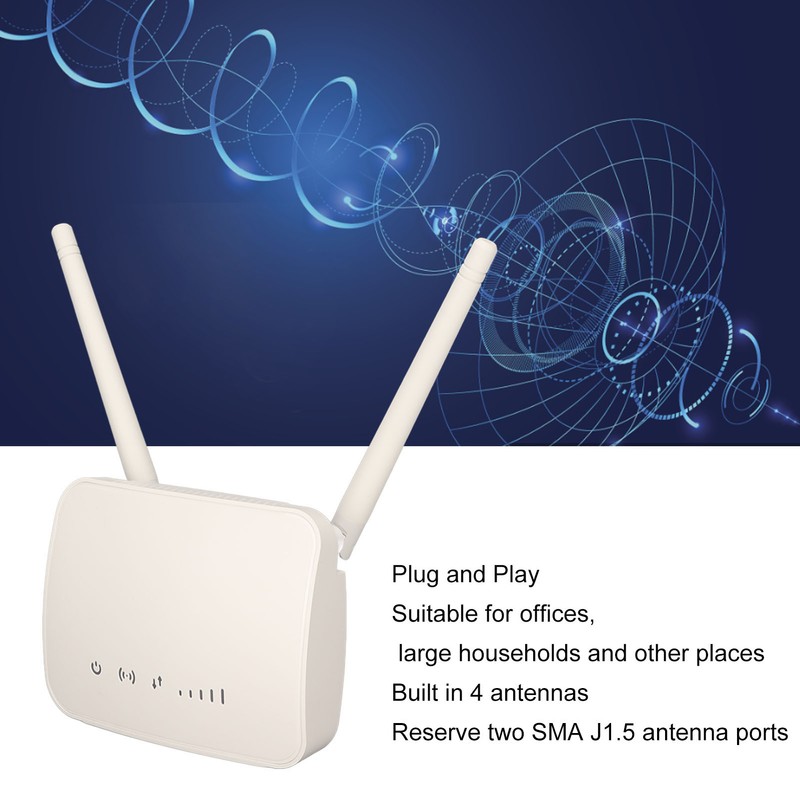 Wireless Router Smart 4G Card WiFi 2 In 1 300Mbps