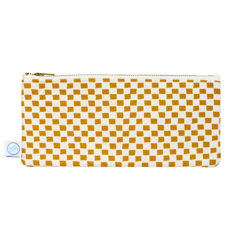 Jamie TD School Pencil Case Zipper Closure PVC PU Plastic