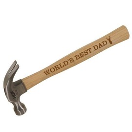 World's Best Dad Engraved Hammer