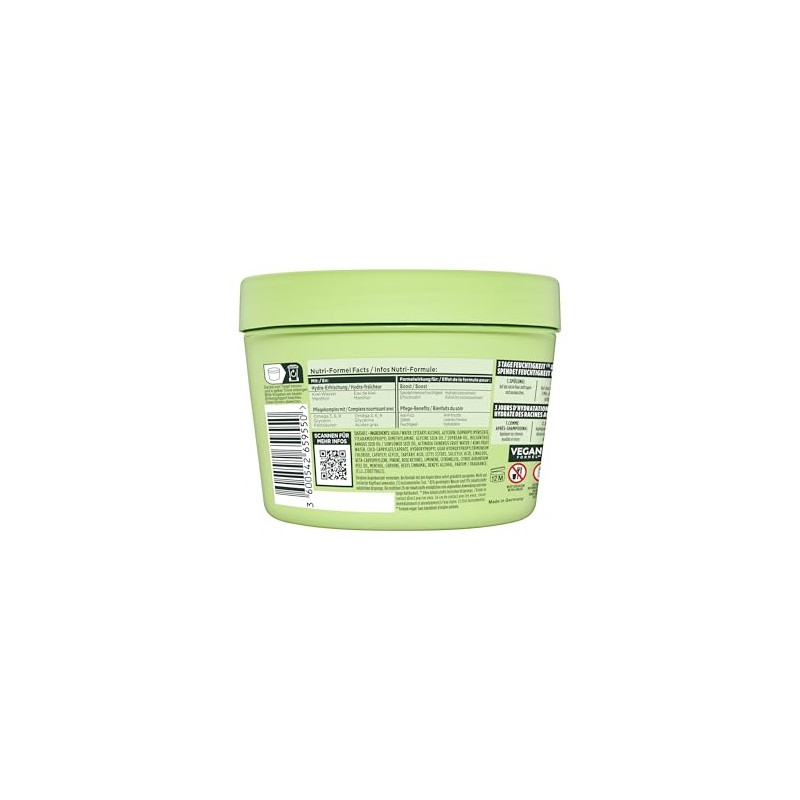 Garnier Fructis Refreshing Kiwi Menthol Hair Food, Multi-Use Hair Mask