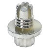 Car Wheel Rivets, 25pcs Plastic Silver Replacement Nuts for AH