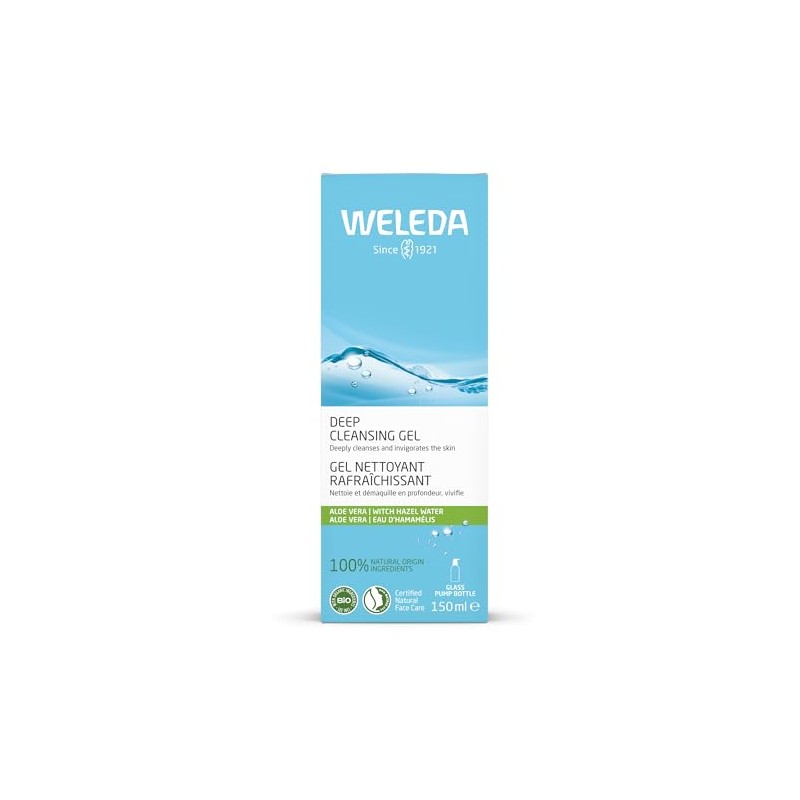 Weleda Organic Deep Cleansing Gel 150ml - Natural, light cleansing