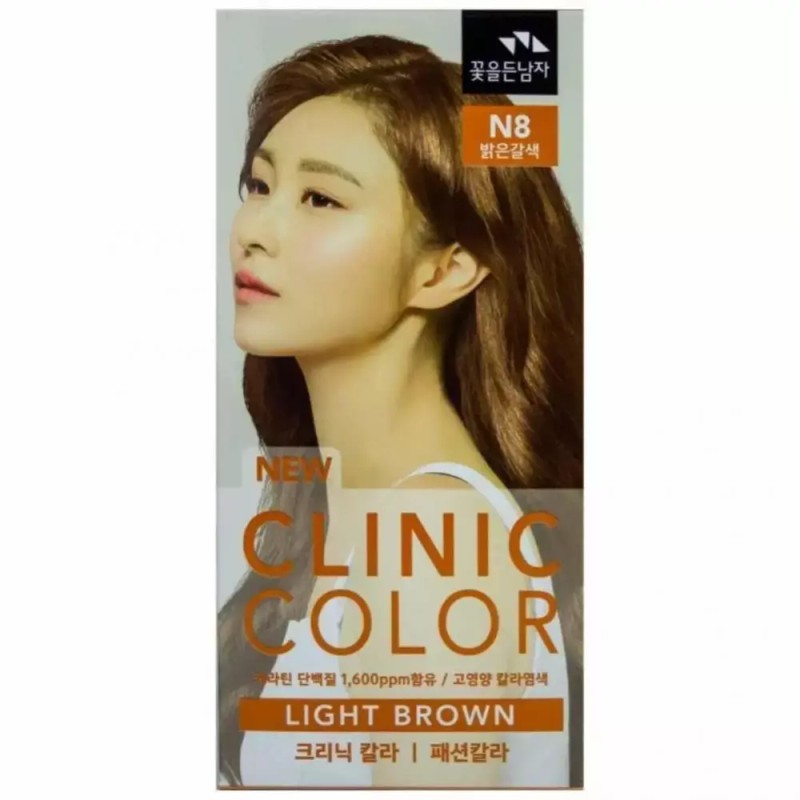 Clinic Color 클리닉칼라 N8-밝은갈색 꽃을든남자 Clinic Color N8-Bright Brown Man