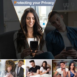 STARRYNOVA Privacy Case Compatible with Honor Magic 7 Pro, Front and Back Metal Magnetic Case, 360 Degree Protection with Anti-Peep Glass - Silver