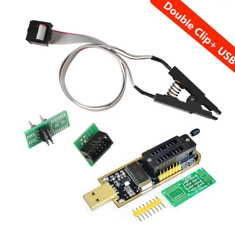 ALMOCN SOIC8 SOP8 Flash Chip IC Test Clips Socket Adpter