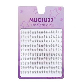Pestañas Inferiores en Grupo, Extensiones de Pestañas Diy, 180 Piezas, 7 Mm, Aspecto Natural Y Fino, con Banda Transparente, Pestañas Postizas Individuales para La Parte Inferior (Mq201)