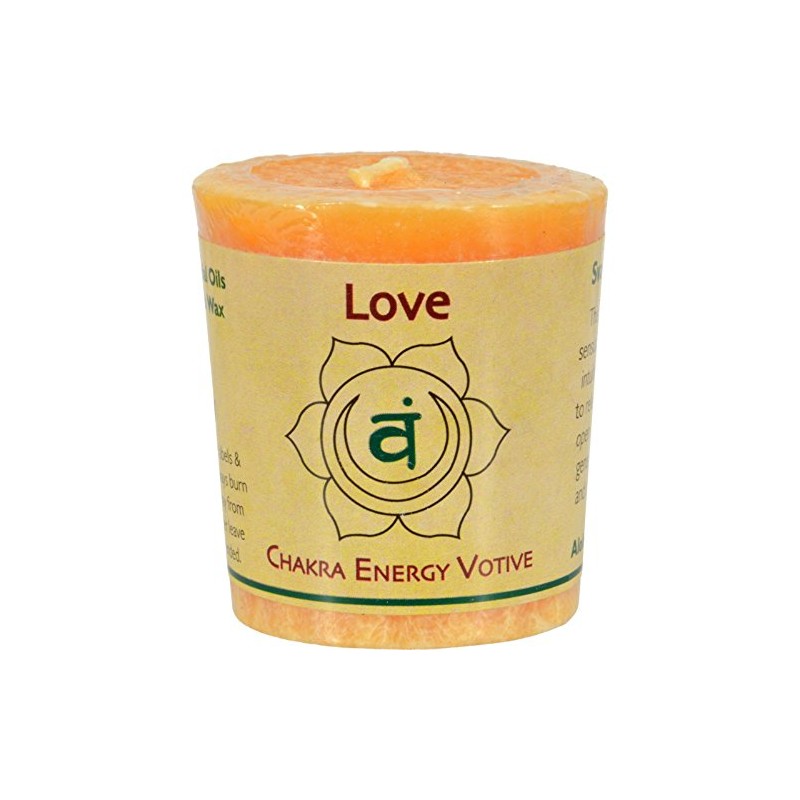 ALOHA BAY Love Chakra Votive, 1 EA