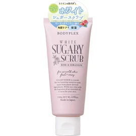 Bodyplex White Sugar Scrub, Rose & Geranium, 2.8 oz (80 g) (x1)