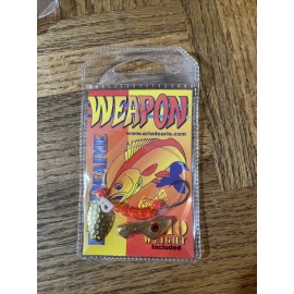 Erie Dearie ED30010 Weapon Fishing Lure Hammered Gold-Brand New-SHIPS N 24 HOURS