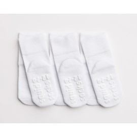 squid socks Unisex Cotton Socks | 0-6M, 6-12M, 12-24M, & 2T-3T | Grip Socks that Stay On | As Seen on Shark Tank | Dove (US, Age, 6 Months, 12 Months, Dove)