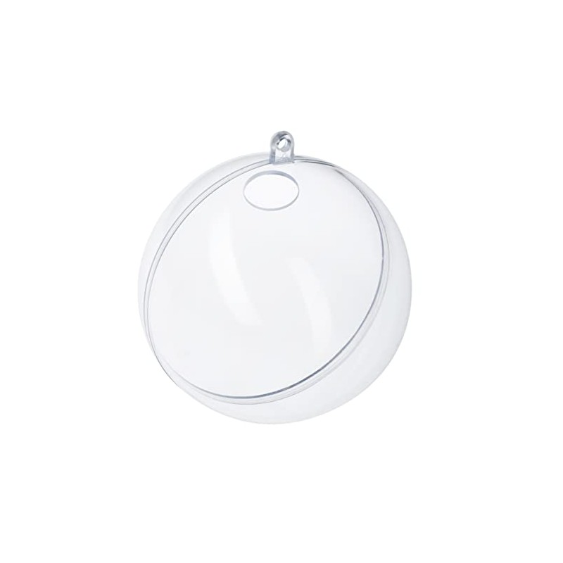 Acrylic Ball with Hole for String Lights, Diameter Approx. 16