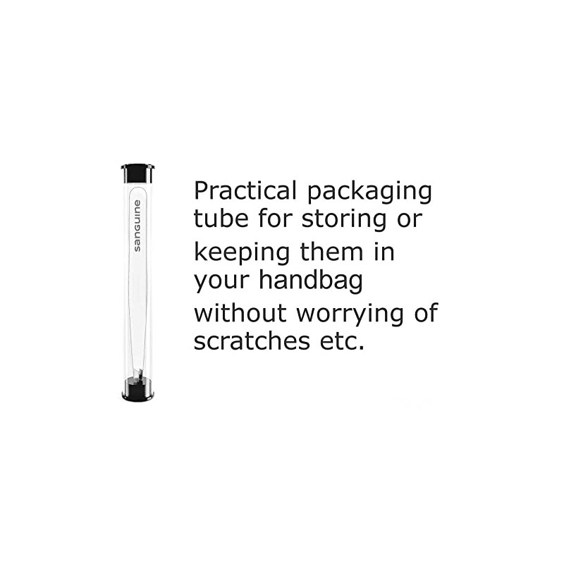 Sanguine Eyebrow Tweezers, Professional Pink Tweezers - Slant Tip