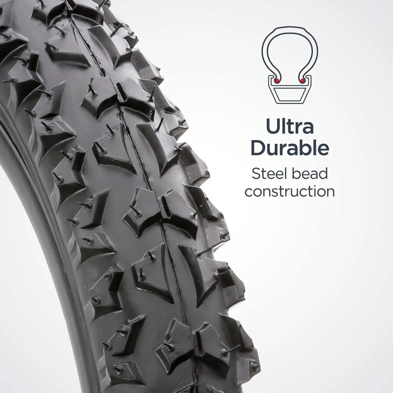 Schwinn Big Knobby Bike Tire (Black, 24 x 1.95-Inch)