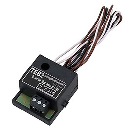 Twin 2 Way 12v Bypass Relay Module for High Load Trailer Side Lights