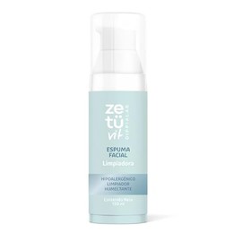 Zetuvit Espuma Facial Limpiadora Hipoalergénica, Humectante, 150 ml
