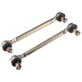 X AUTOHAUX 14cm 5.51" Steering Tie Rod End Tie Rod Link Fit for 50cc 70cc 90cc 110cc 125cc 150cc ATV Quad Four Wheeler with Ball Joint Accessories - Pack of 2