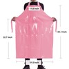 ELEBOX Waterproof Oil Proof Bib Apron Utility Apron Chemical Resistant