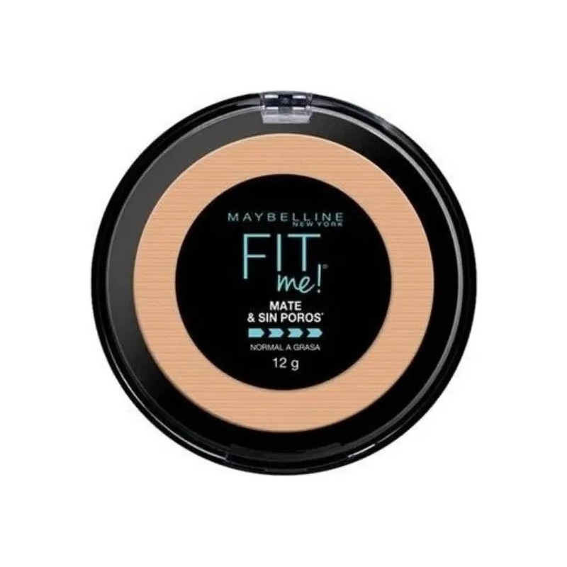 Polvo Compacto Maybelline Fit Me Mate & Sin Poros 12g