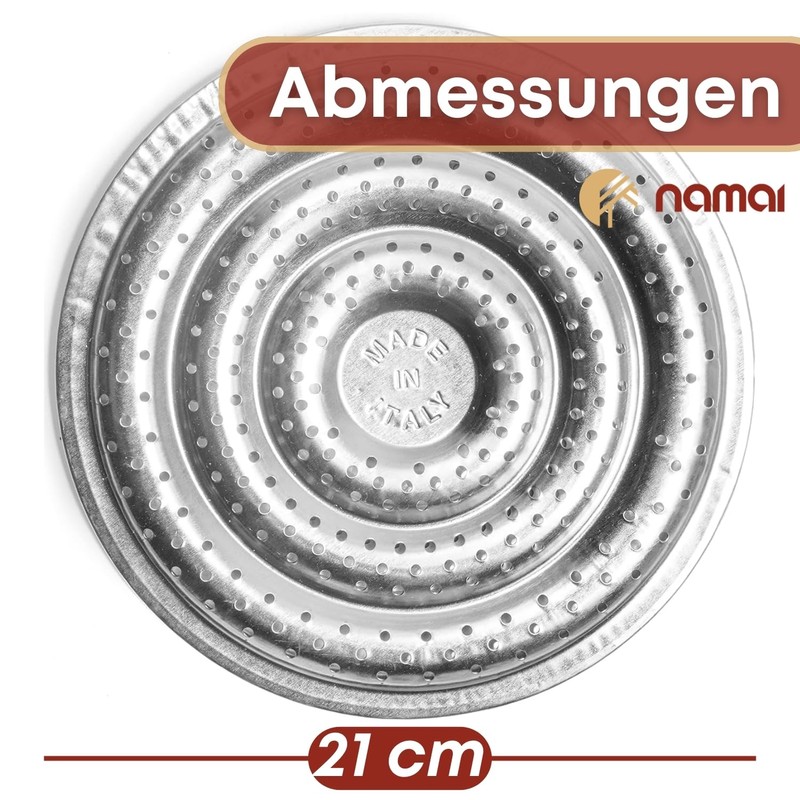 NAMAI - Gas Cooker Simmer Plate Steel Diameter 21 cm