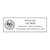 MaxMark Notary Stamp for State of New Mexico- Self Inking