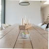 OHPHCALL Acrylic Cup Coaster Transparent Tabletop Mats for Home Office