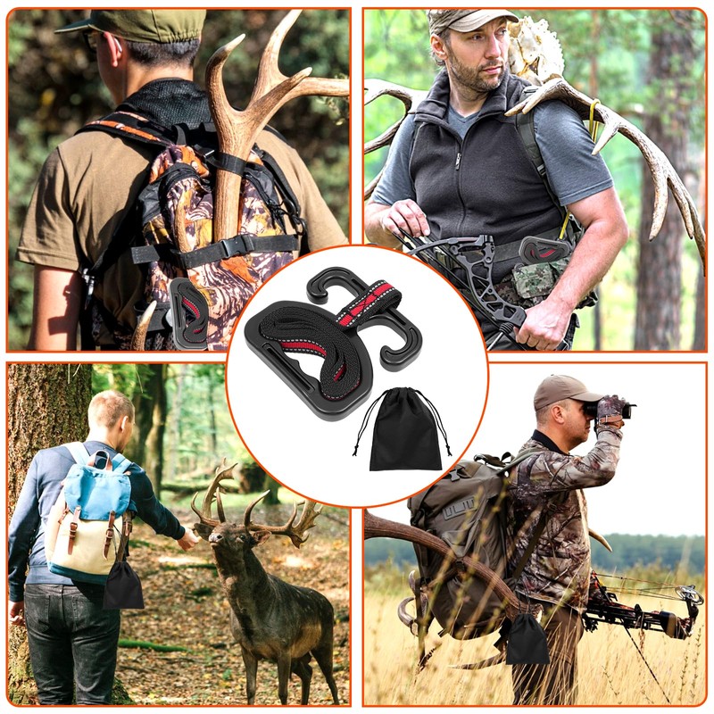 Deer Drag Harness, Heavy Duty Deer Dragging Rop - Sturdy