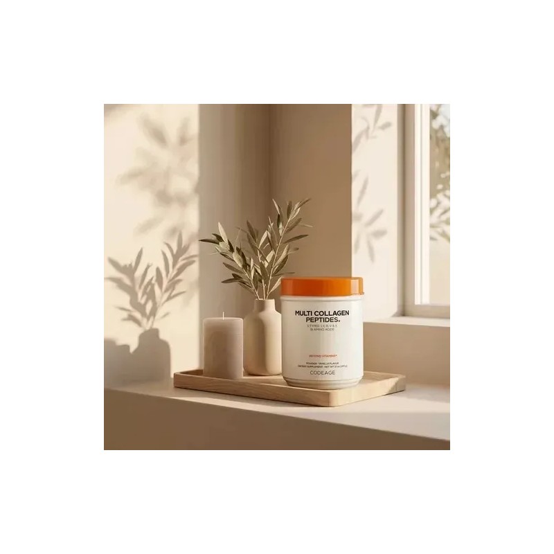 Colágeno Hidrolizado Codeage Multi Peptides Vainilla 599g Sin Sabor