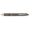Dr. Grip 4+1 Oil Ballpoint Pen 0.5mm Extra Fine Point + Sharp 0.5mm New Color (Ash Metal Brown)