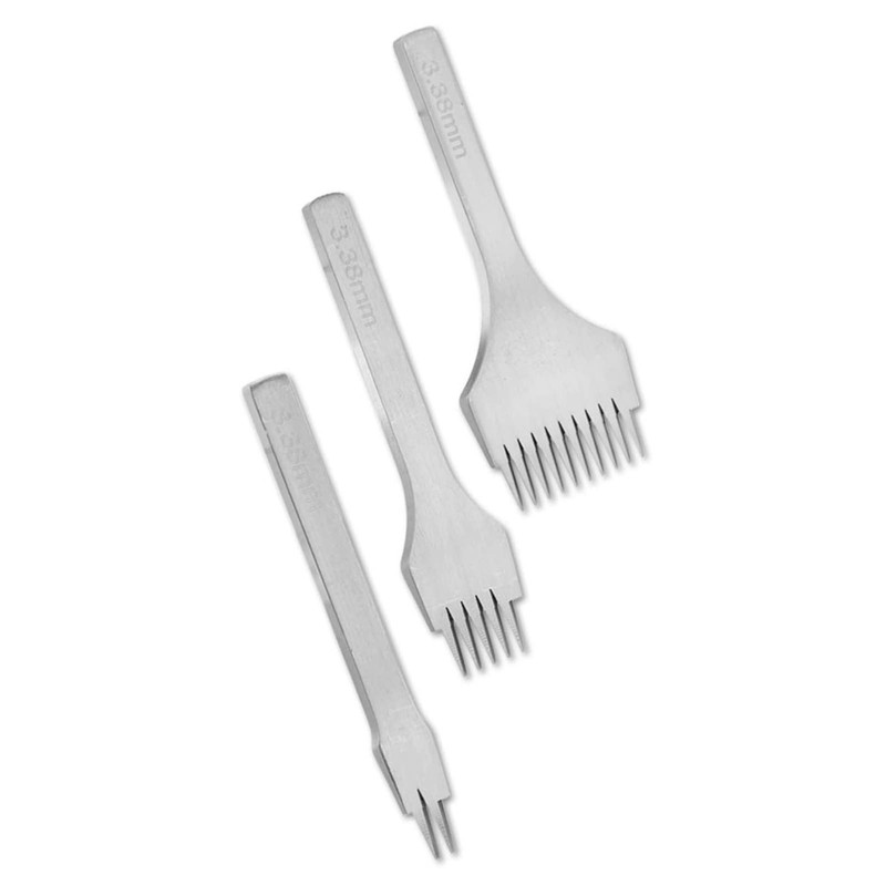 Diamond Lacing Stitching Chisel Set 2.7mm/ 3.0mm/ 3.38mm/ 3.85mm 2/5/10