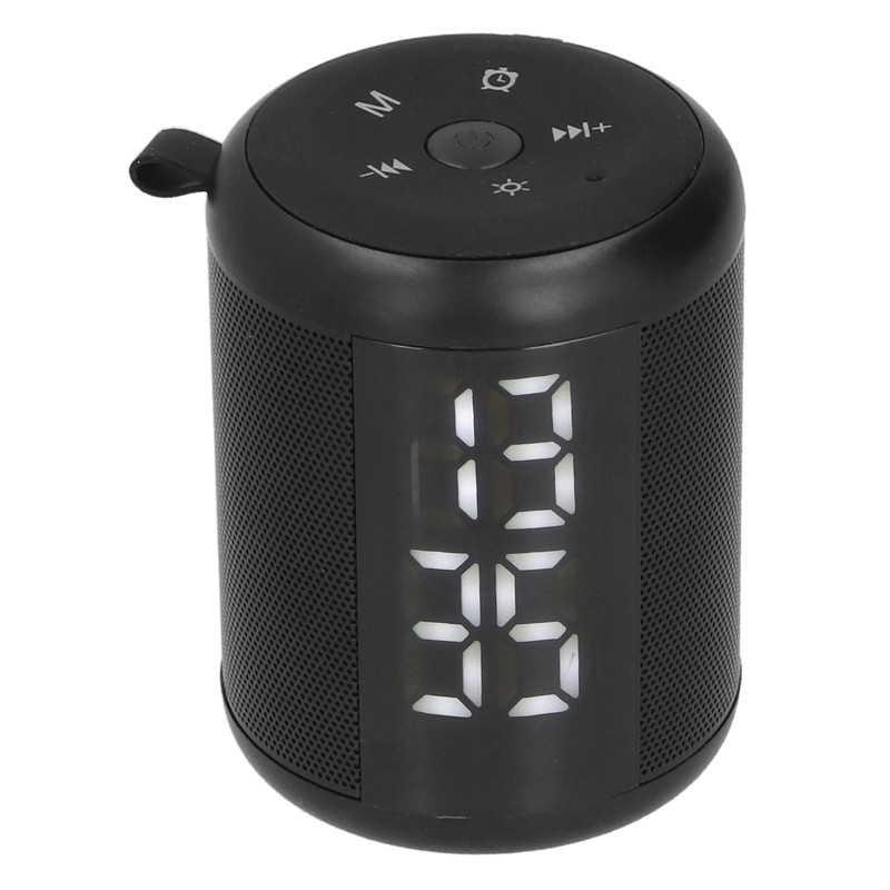 Bluetooth Speaker Alarm Clock Multifunctional Dual Alarm Clock LED Screen