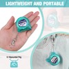WORKPRO Mini Tape Measure, 2 Pcs 6FT Retractable Easy Reading