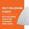 FEIN FMM-Accy x 5 Felt Polishing Pad for Marine Master,