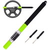 Tevlaphee Steering Wheel Lock, Car Lock Anti Theft Keyless Extendable
