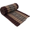 GURU SHOP Rollable Thai Mat, Floor Mat with Kapok Filling
