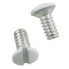 E-outstanding 50-Pack Wallplate Screws White Replacement Wall Plate Mounting Screws