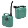 Jerry Can ABS Plastic Portable Gas Canister Military Style Oil