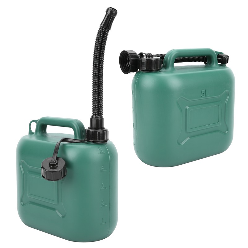 Jerry Can ABS Plastic Portable Gas Canister Military Style Oil