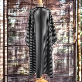 190cm hair treatment dye big size large cut hair salon barber shop cape F. Jean black stripe 1 piece / 190cm 헤어트리트먼트 염색약 빅 사이즈 큰 커트보 미용실 바버샵 케이프 F. 진블랙 스트라이프 1개