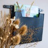 GauchoLife, Large Leather Wall Pocket Organizer, Hanging Leather Organizer, Hanging