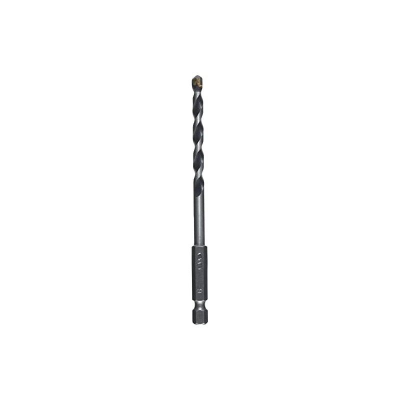 kwb Masonry Drill Bit with 1/4 Inch Hex Shank Diameter