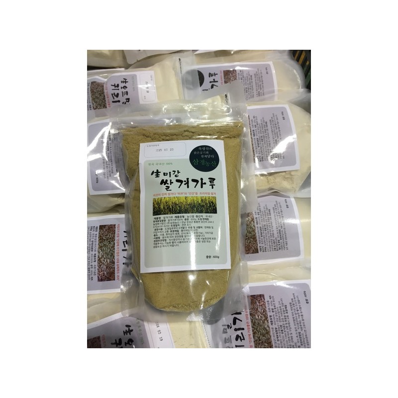 Samjeong Nongsan Raw rice bran rice bran pack powder 3+1