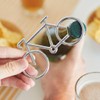 Balvi Tourmalet Bottle Opener Silver in the Shape of a