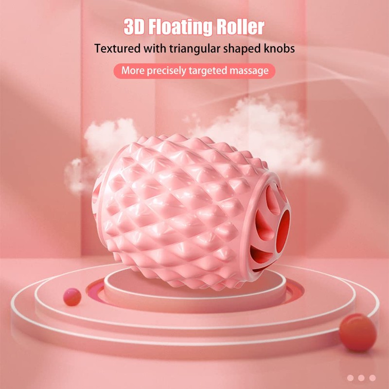 4-Ball Fascia Massage Roller, Manual Neck Massager Deep Tissue Massager